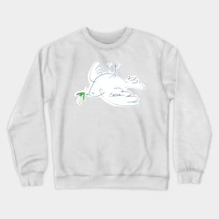 Dead Picasso inspired Dove of Peace Crewneck Sweatshirt